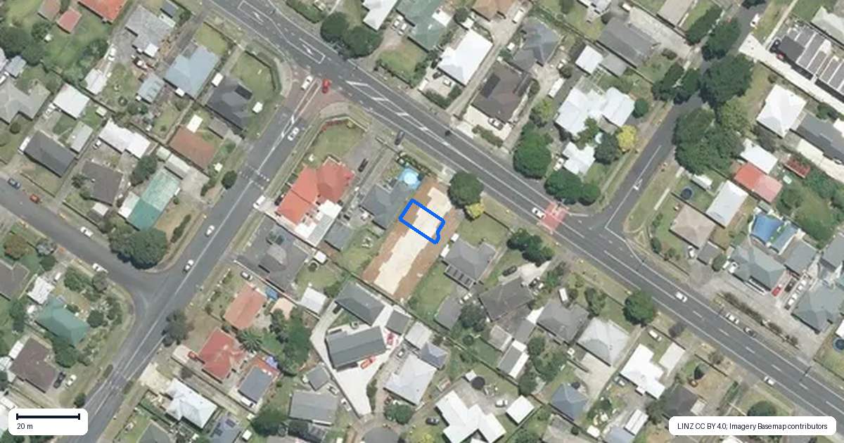 Property context map for 144B Russell Road, Manurewa, Auckland
