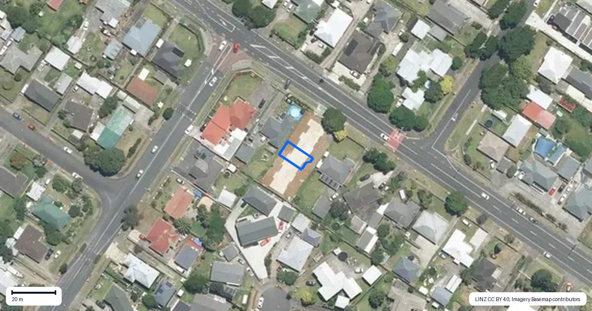 Property context map for 144C Russell Road, Manurewa, Auckland