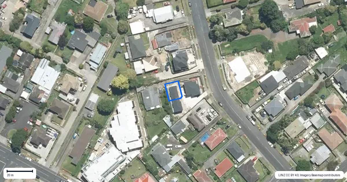 Property context map for 3/46 Maich Road, Manurewa, Auckland