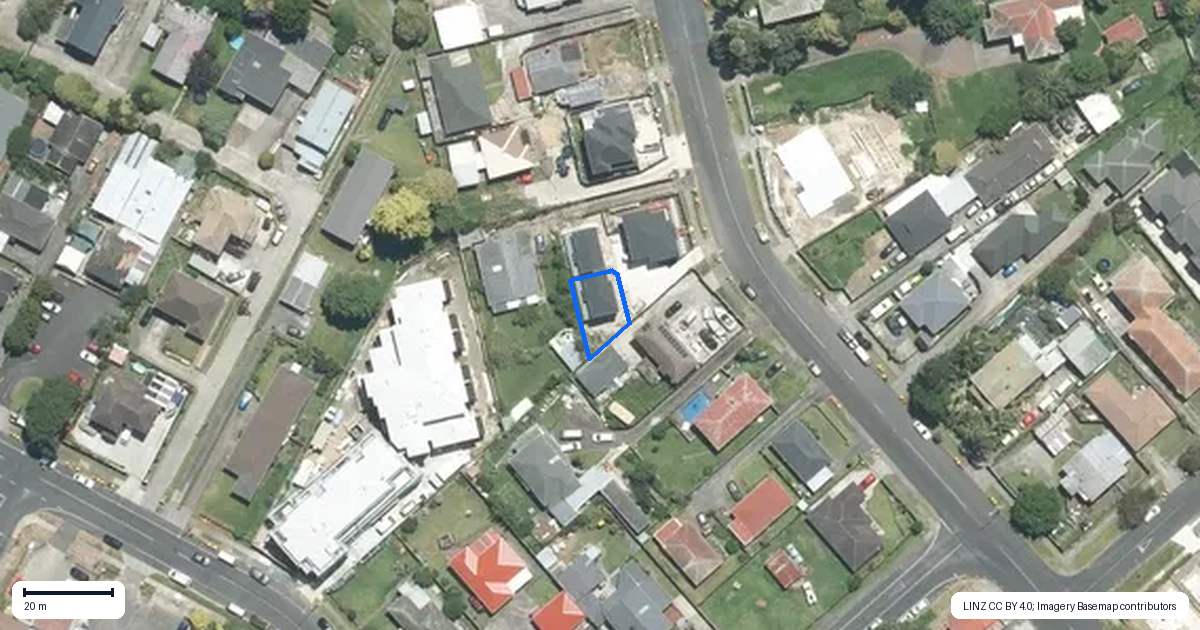 Property context map for 2/46 Maich Road, Manurewa, Auckland