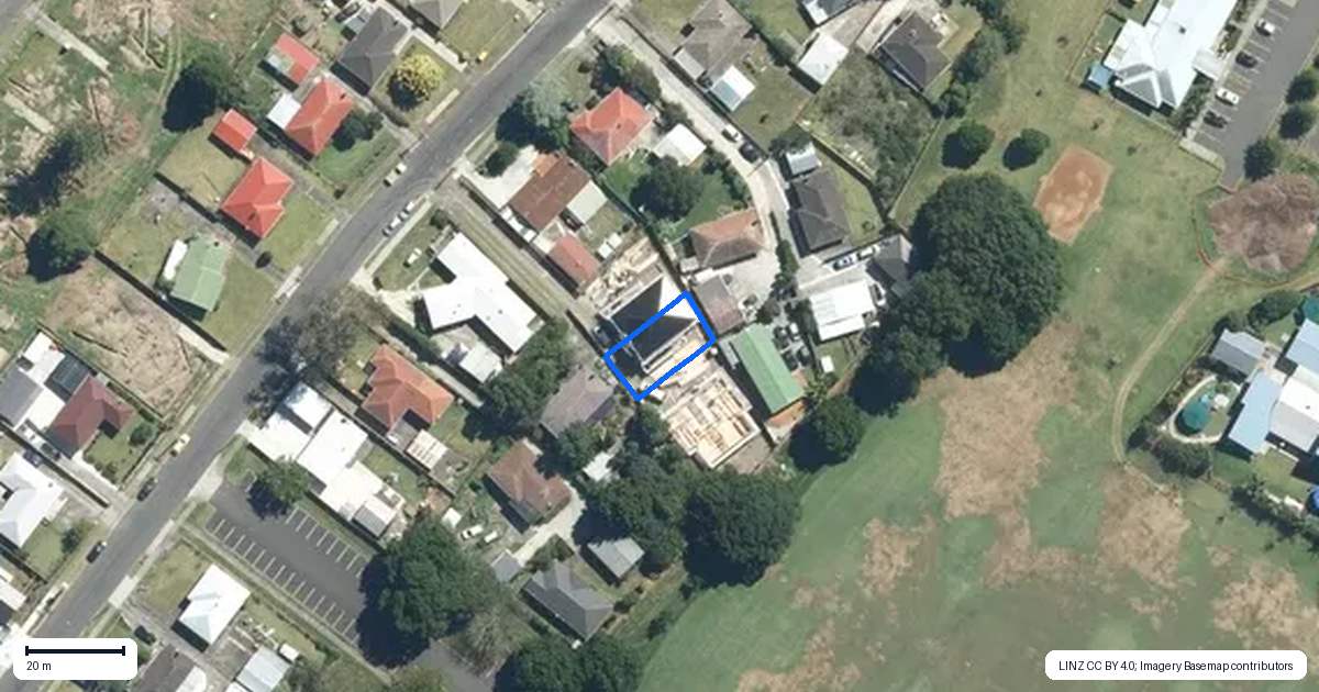 Property context map for 16B Haddon Street, Mangere East, Auckland