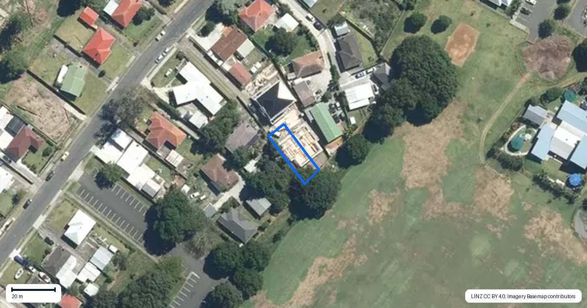 Property context map for 16D Haddon Street, Mangere East, Auckland