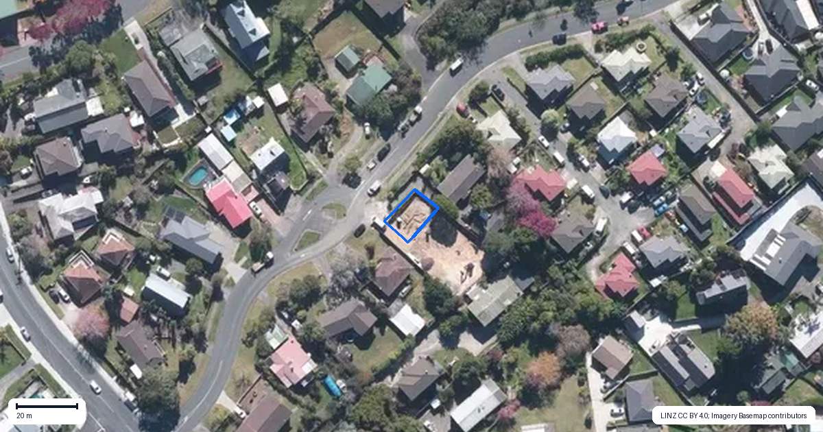 Property context map for 9A Sari Place, Massey, Auckland