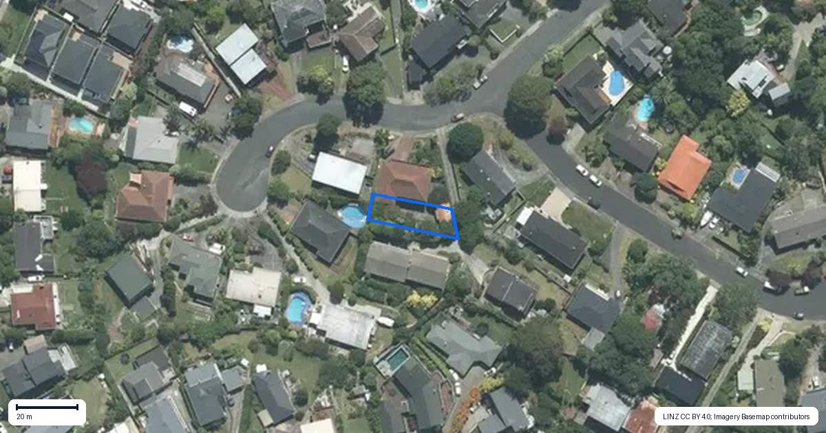 Property context map for 15C Kiri Place, Mairangi Bay, Auckland
