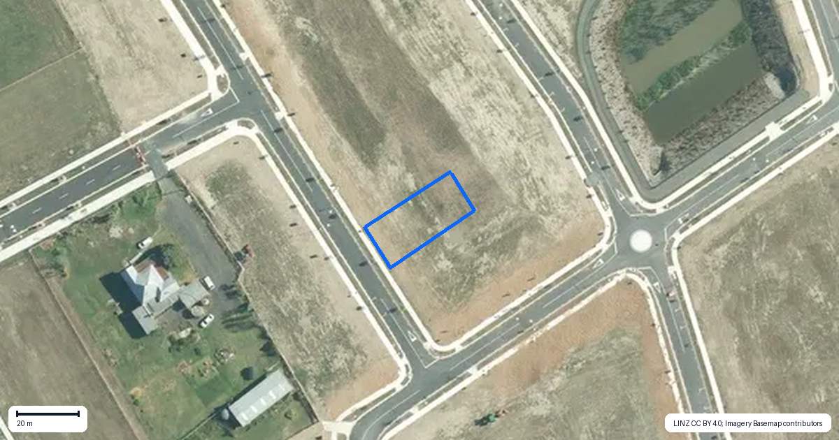 Property context map for 4 Kakano Street, Clevedon