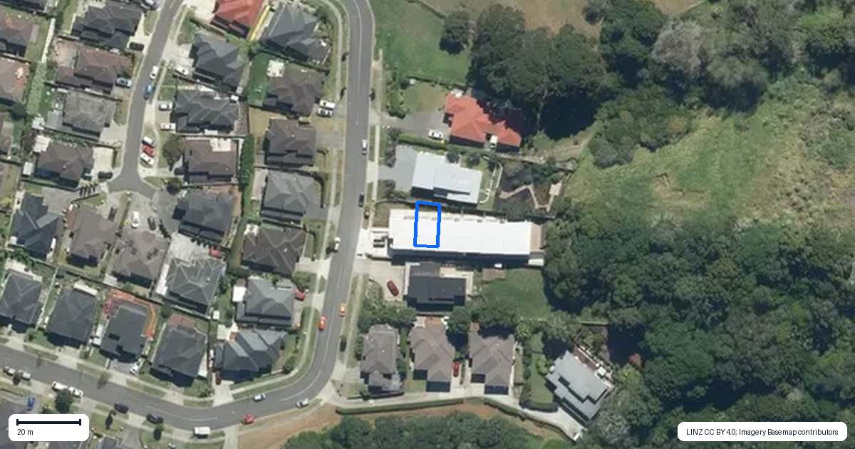 Property context map for 6B Ravello Rise, Flat Bush, Auckland
