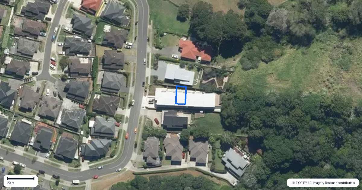 Property context map for 6C Ravello Rise, Flat Bush, Auckland