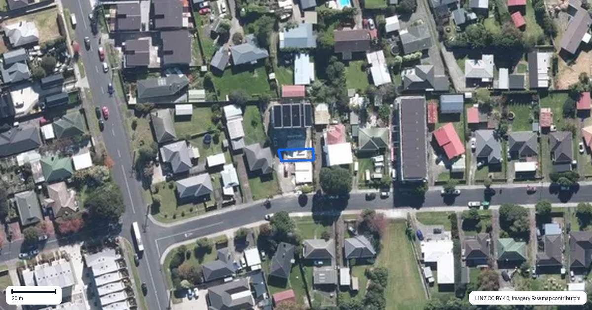 Property context map for 3/5 Hereford Street, Te Atatu Peninsula, Auckland