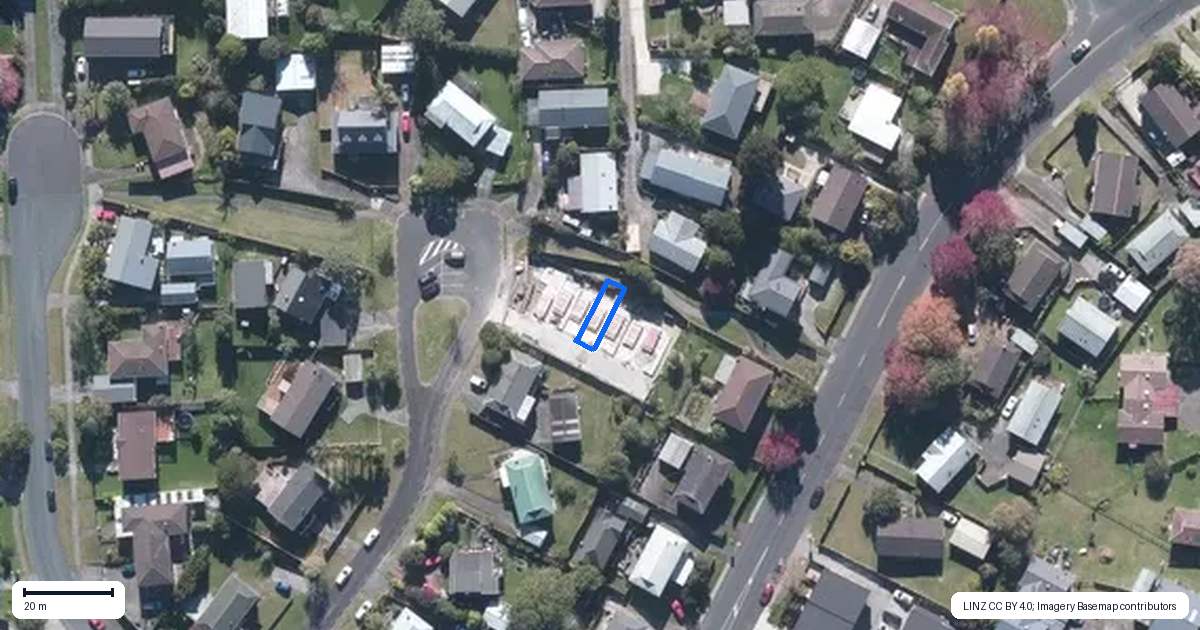 Property context map for 4/11 Kayle Glen, West Harbour, Auckland