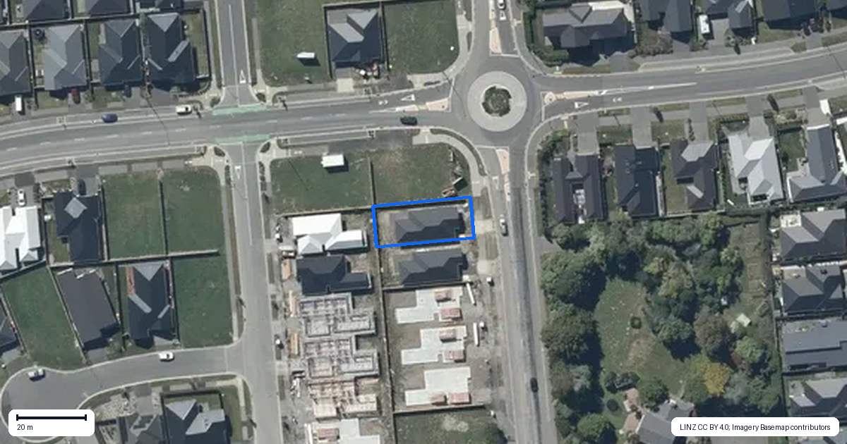 Property context map for 106 Kennedys Bush Road, Halswell, Christchurch
