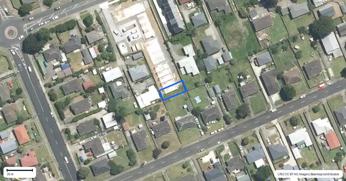 Property context map for 19/108 Mahia Road, Manurewa, Auckland