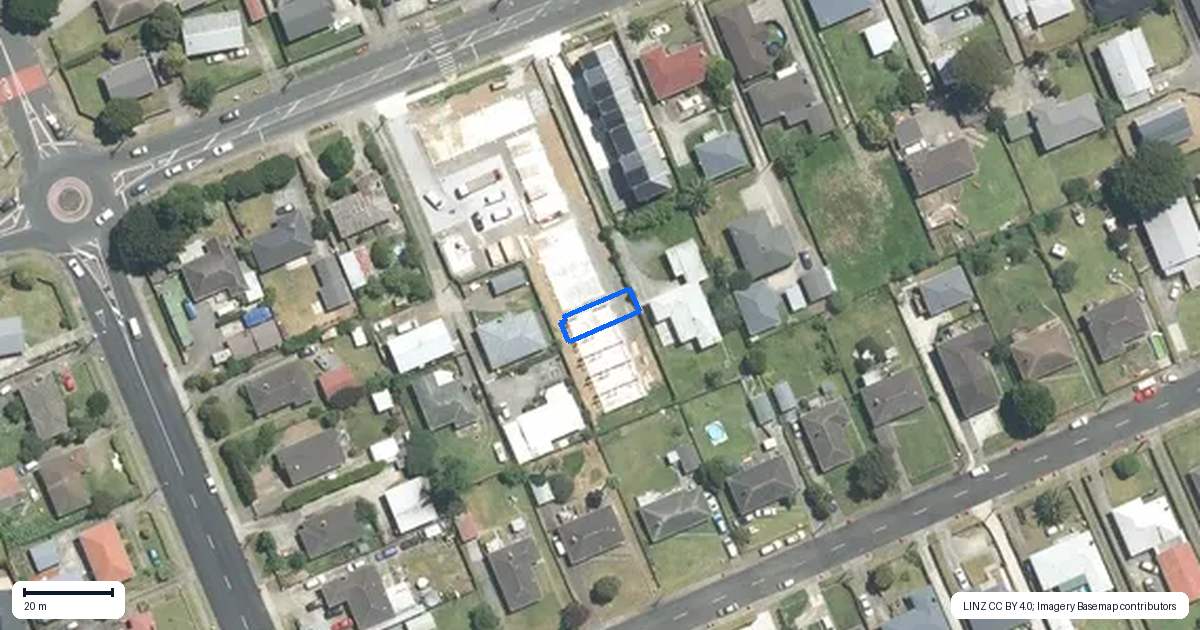 Property context map for 15/108 Mahia Road, Manurewa, Auckland