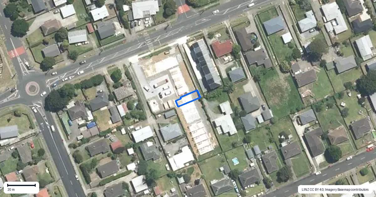 Property context map for 11/108 Mahia Road, Manurewa, Auckland
