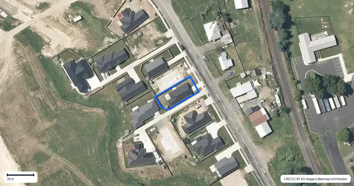 Property context map for 90 Overdale Street, Putaruru