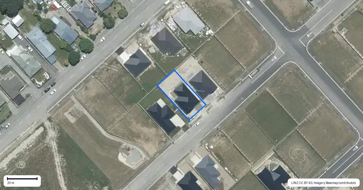 Property context map for 50 Strowan Avenue, Elgin, Ashburton