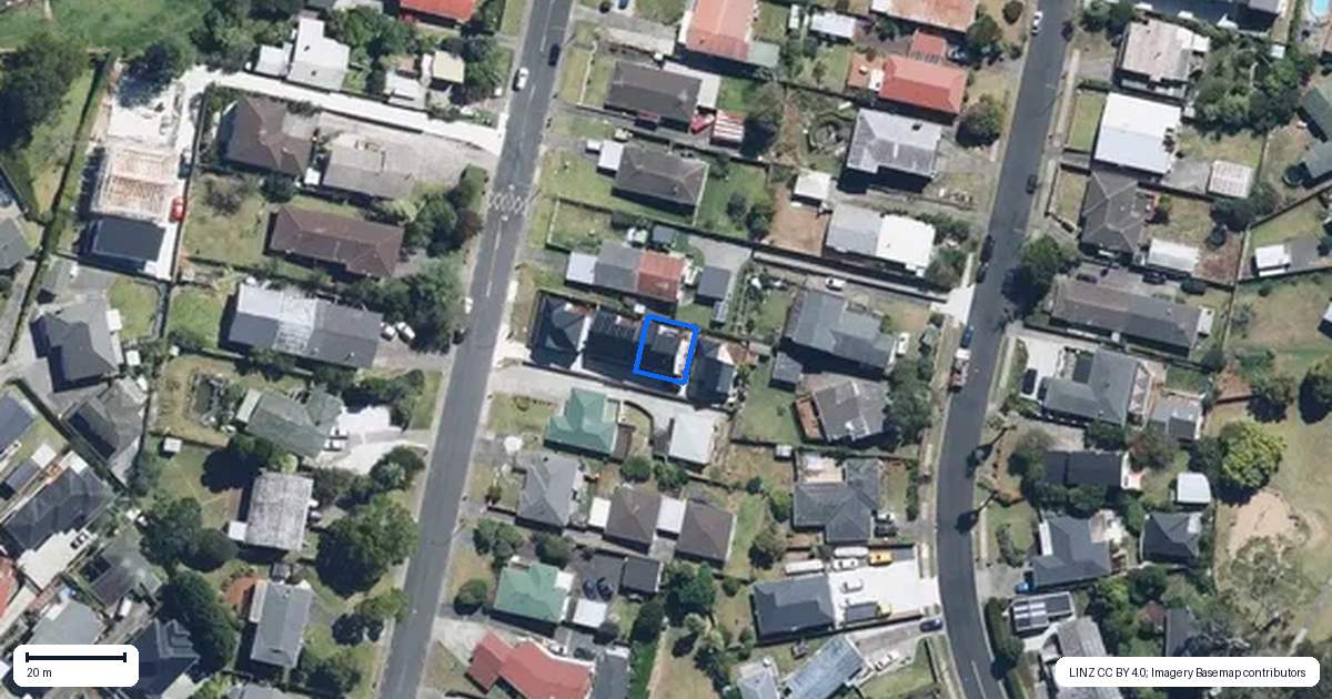 Property context map for 38C Udys Road, Pakuranga, Auckland