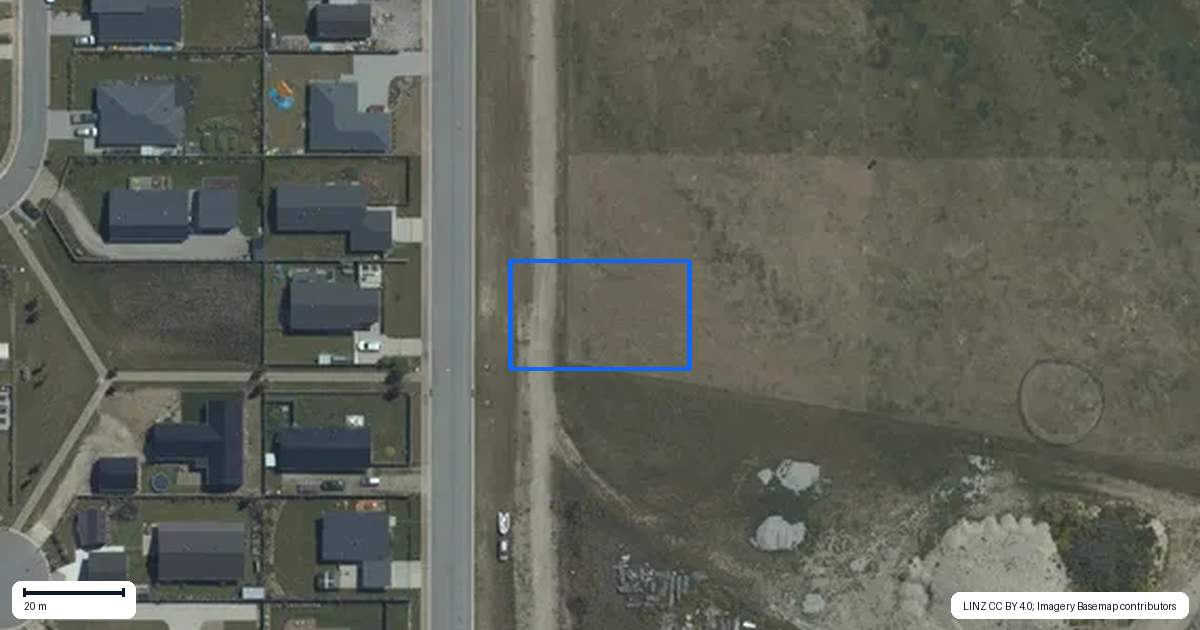 Property context map for 11 Swan Street, Lake Hawea