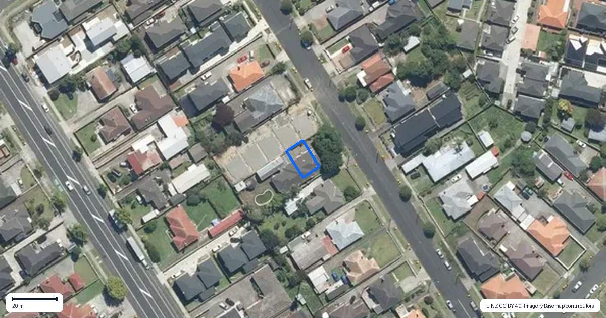 Property context map for 25B Seymour Avenue, Papatoetoe, Auckland