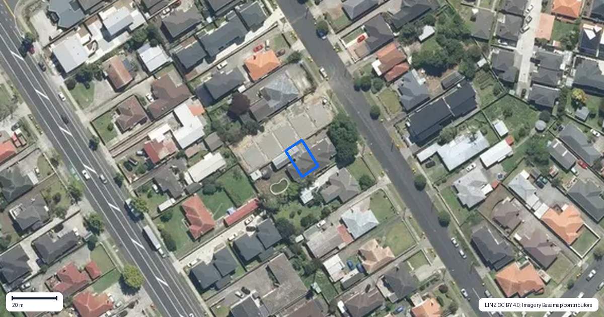 Property context map for 25C Seymour Avenue, Papatoetoe, Auckland