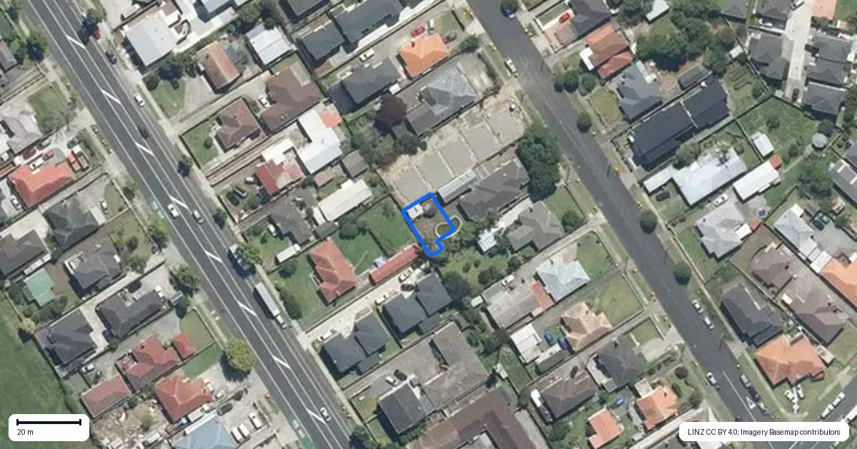Property context map for 25E Seymour Avenue, Papatoetoe, Auckland