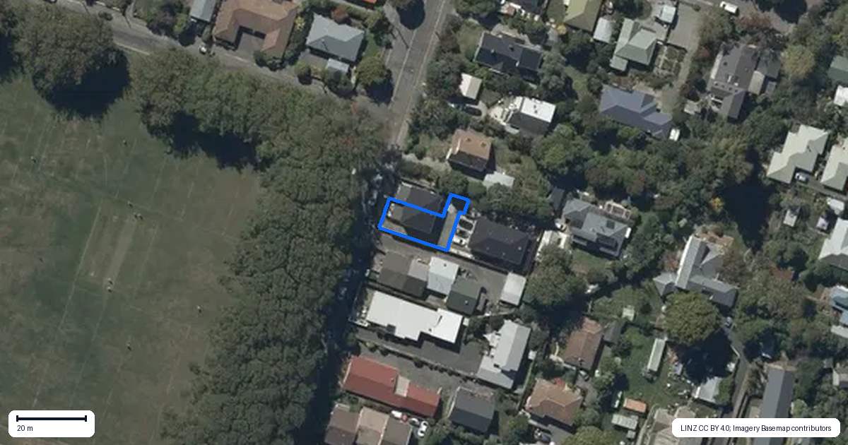 Property context map for 1/234 Wilsons Road, Waltham, Christchurch