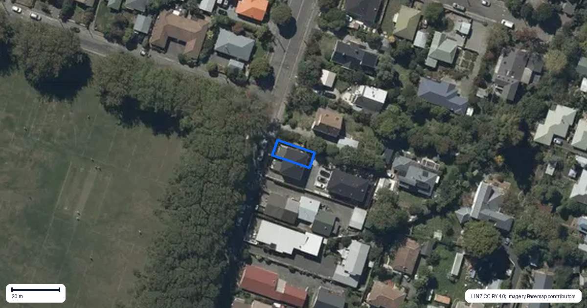 Property context map for 2/234 Wilsons Road, Waltham, Christchurch