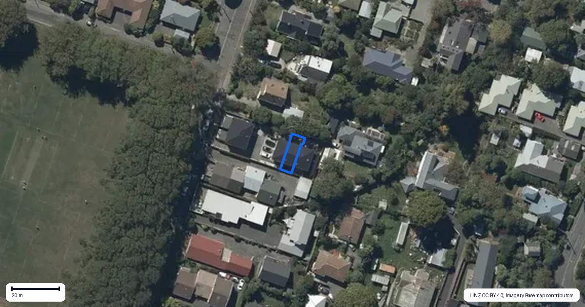 Property context map for 4/234 Wilsons Road, Waltham, Christchurch