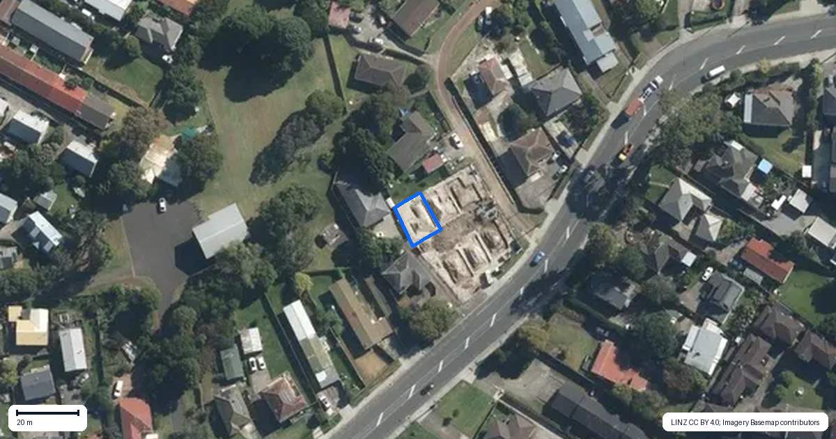 Property context map for 2F Spooner Lane, Mount Wellington, Auckland