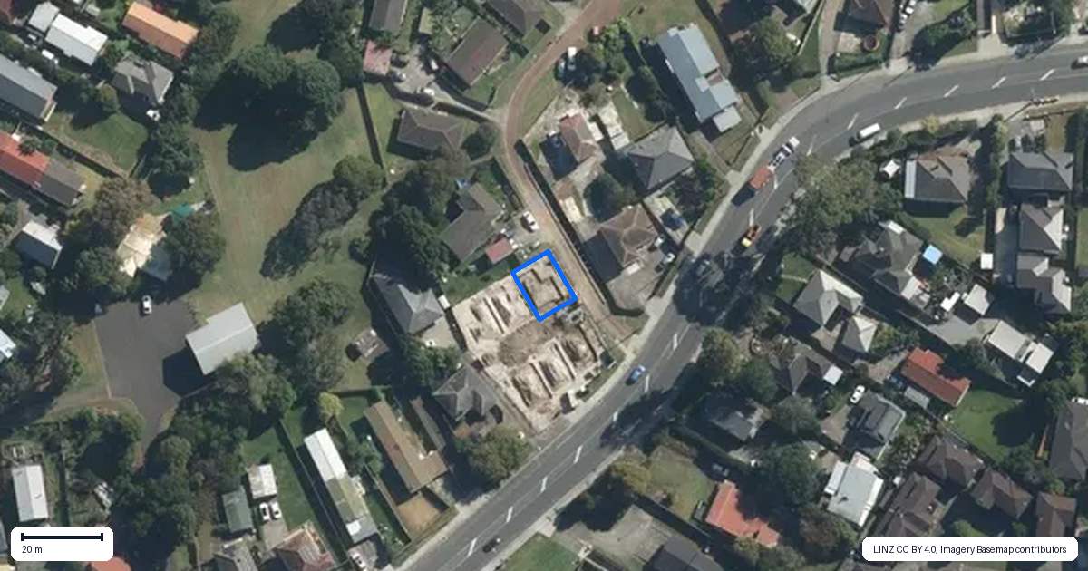 Property context map for 2D Spooner Lane, Mount Wellington, Auckland