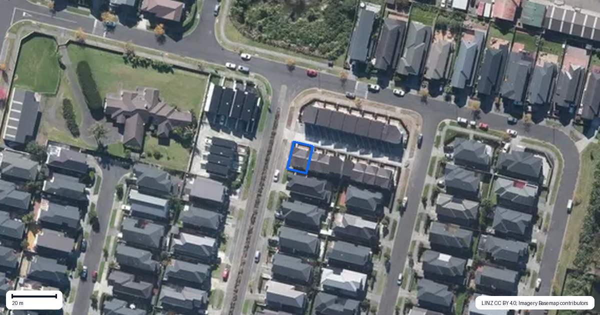 Property context map for 8/3 Pinefield Road, Whenuapai, Auckland