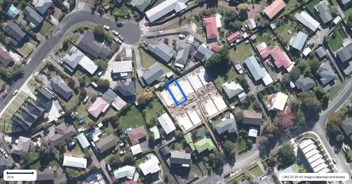 Property context map for 29B Dellwood Avenue, Henderson, Auckland