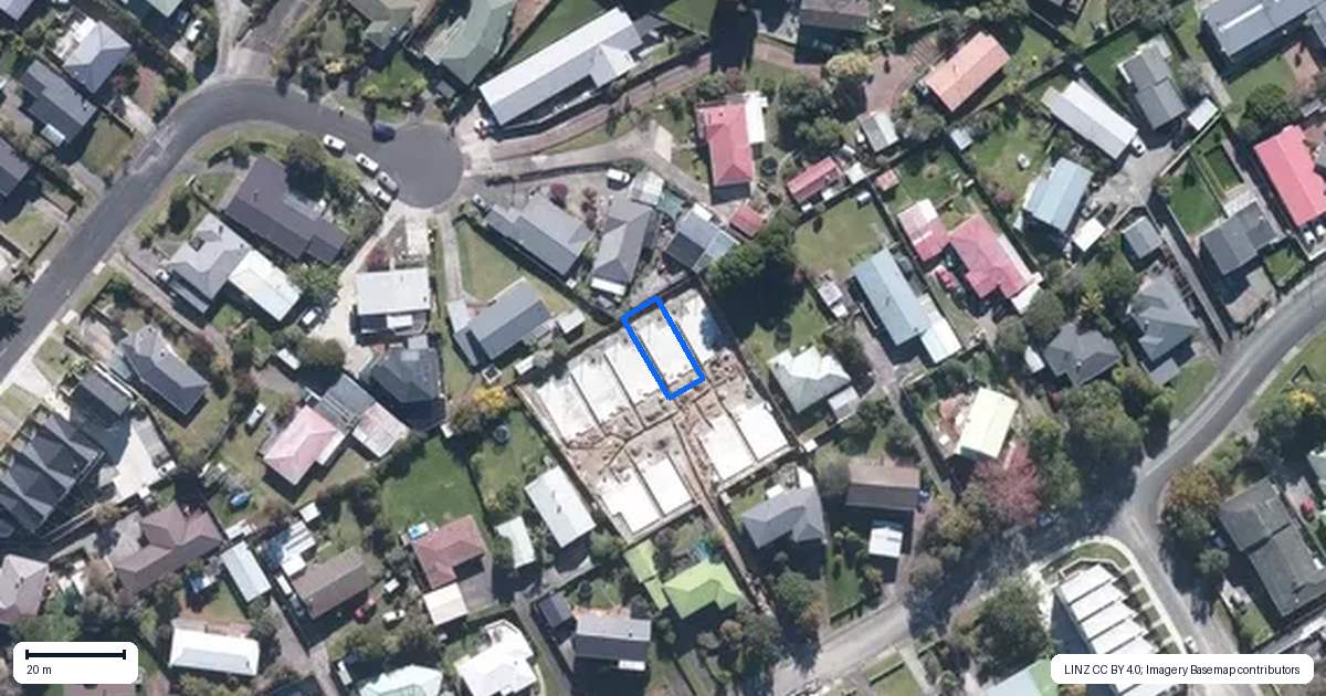 Property context map for 29D Dellwood Avenue, Henderson, Auckland