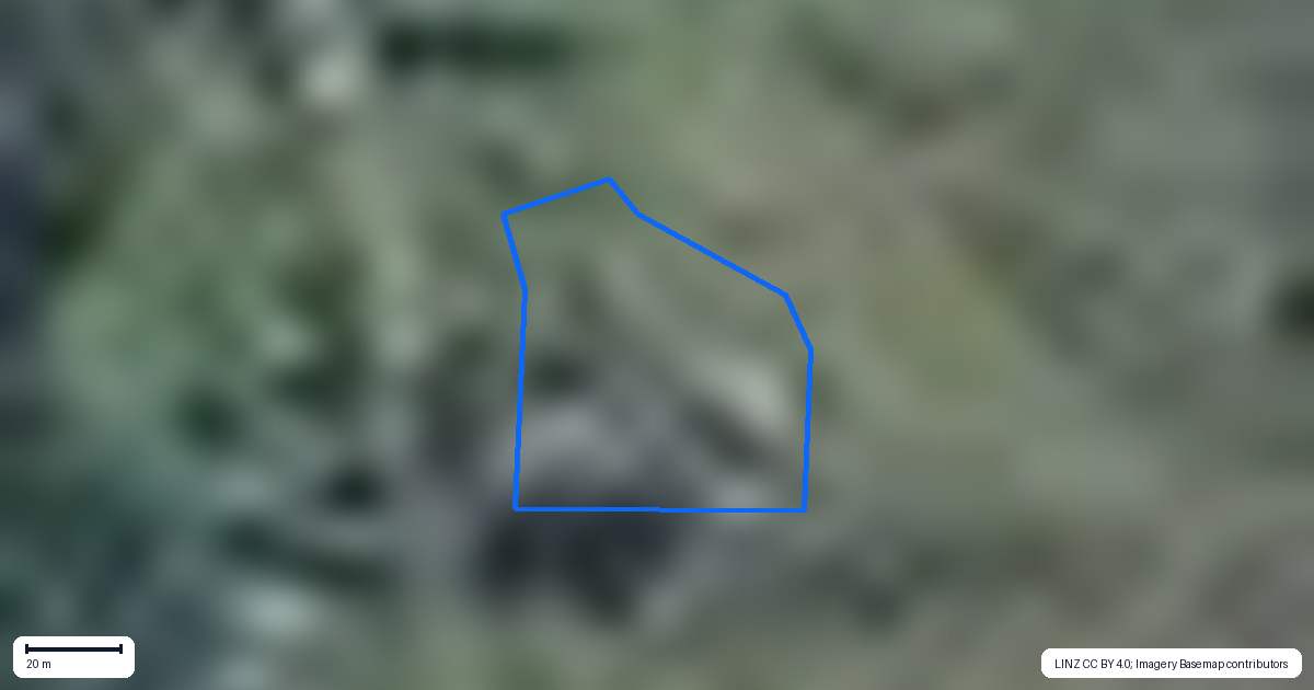 Property context map for 818 Kerikeri Inlet Road, Kerikeri