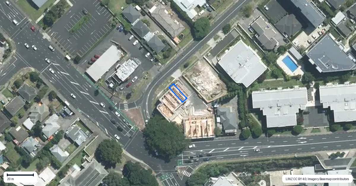 Property context map for 2/70 Killarney Street, Takapuna, Auckland