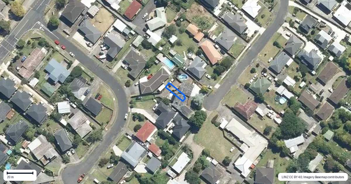 Property context map for 4/19 McDonald Road, Papatoetoe, Auckland