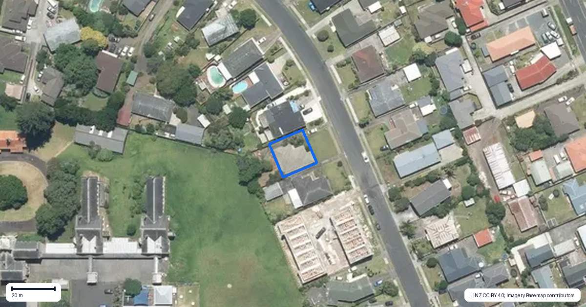 Property context map for 37B Ramsey Street, Papatoetoe, Auckland