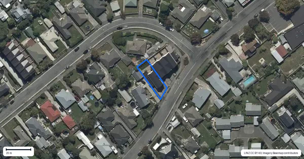 Property context map for 31A Bewdley Street, Spreydon, Christchurch