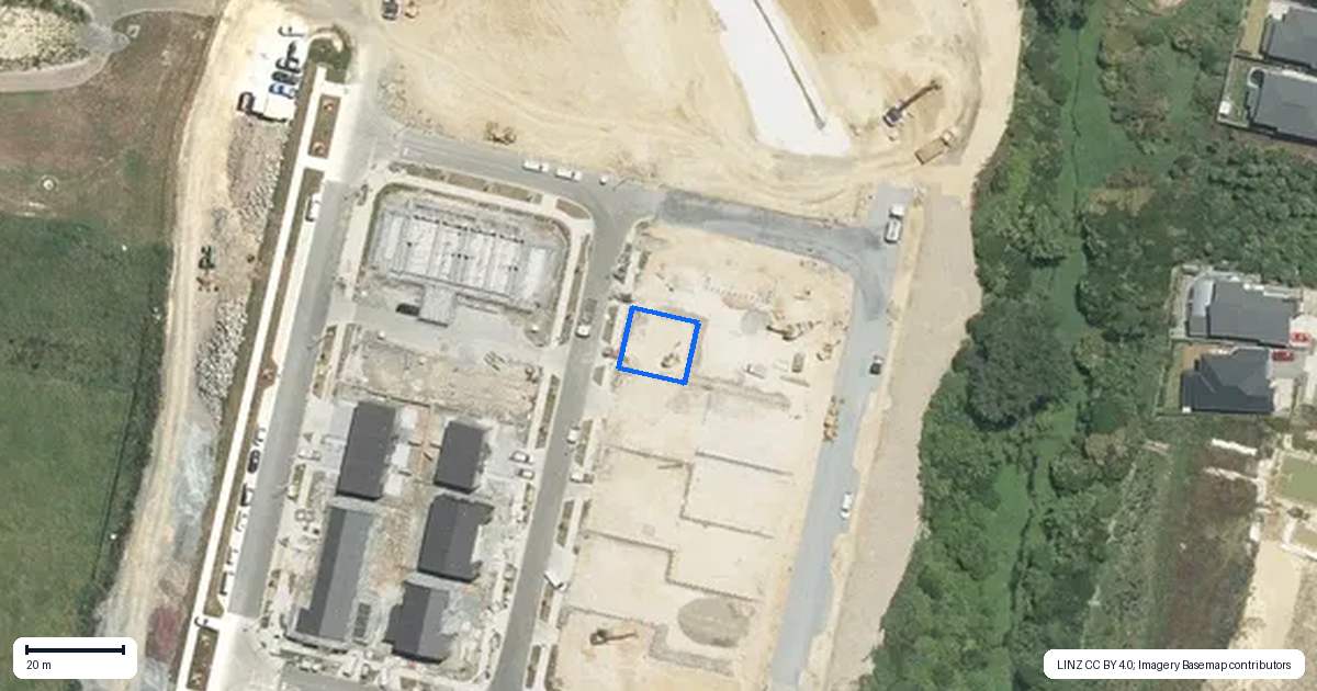 Property context map for 15 Huru Road, Flat Bush, Auckland
