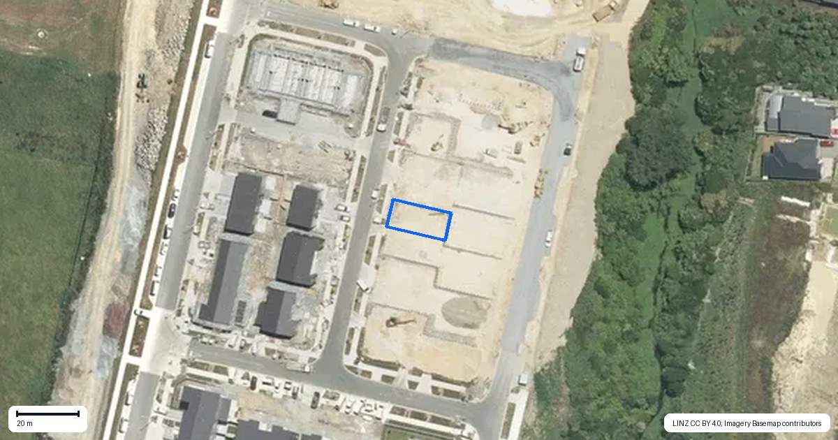 Property context map for 9 Huru Road, Flat Bush, Auckland