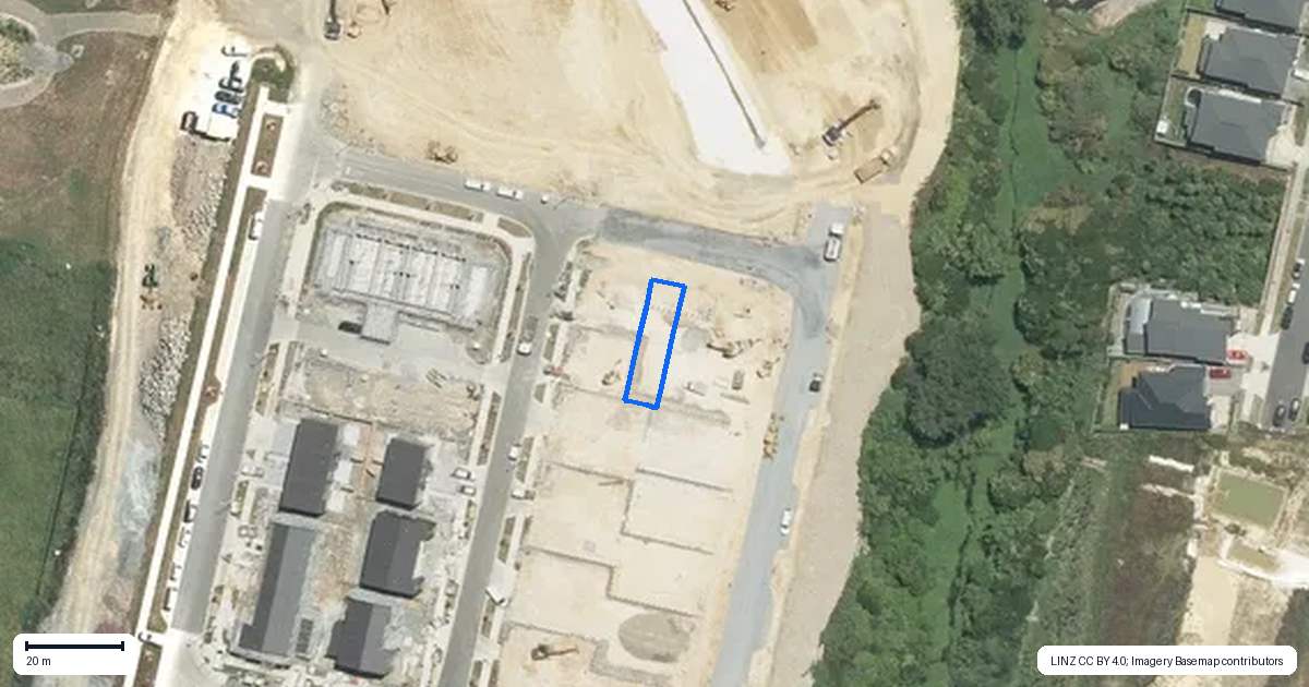 Property context map for 6 Karamu Street, Flat Bush, Auckland
