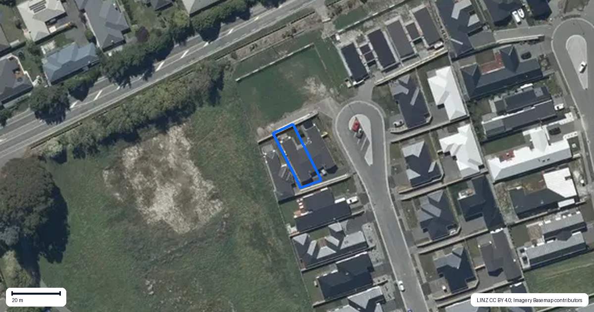 Property context map for 19 Eccles Place, Halswell, Christchurch