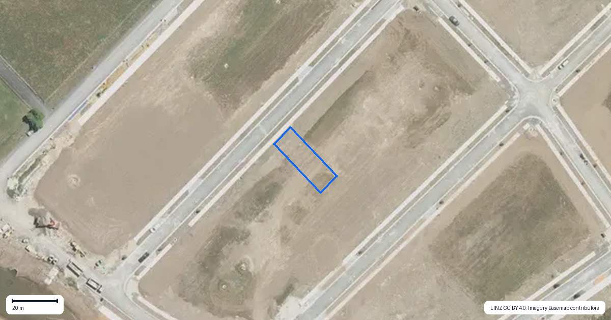 Property context map for 17 Star Cross Road, Karaka, Papakura