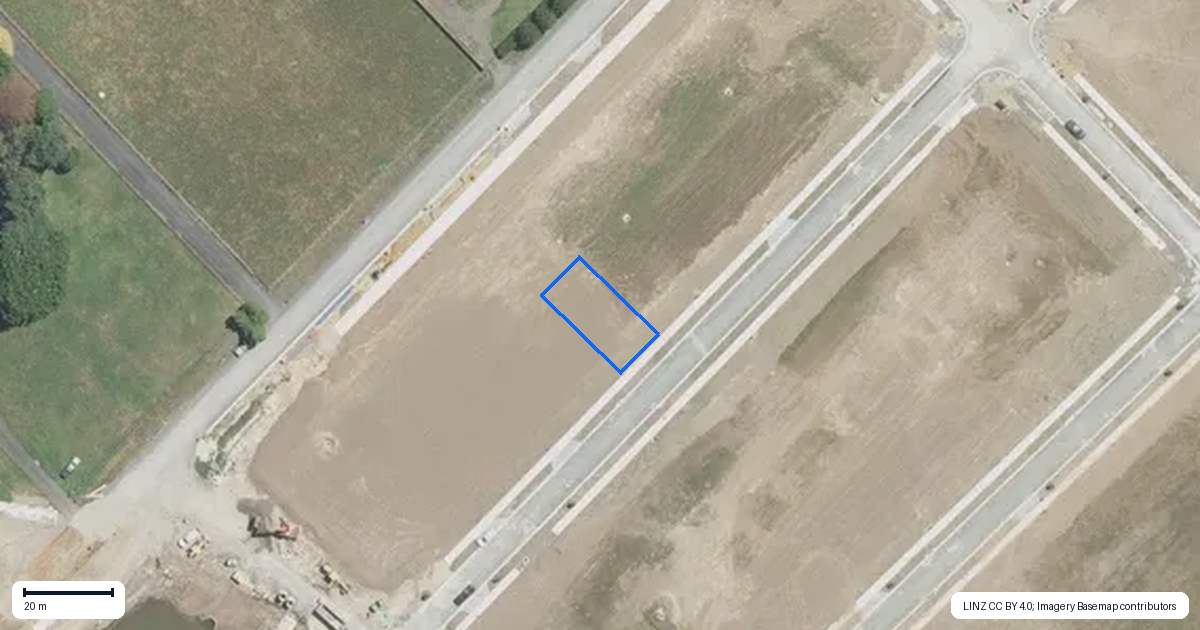 Property context map for 14 Star Cross Road, Karaka, Papakura