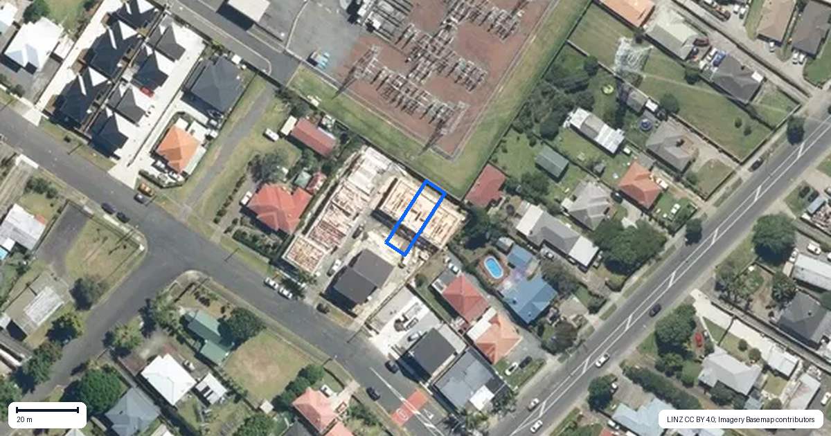 Property context map for 1D Ferguson Street, Mangere East, Auckland