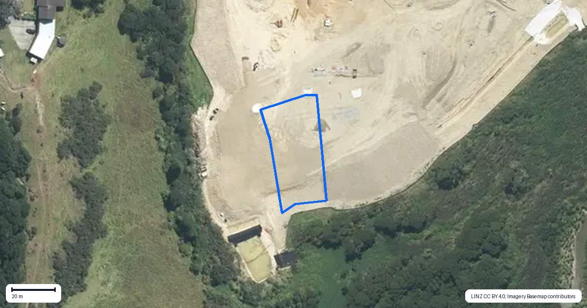Property context map for 65 Streamview Way, Long Bay, Auckland