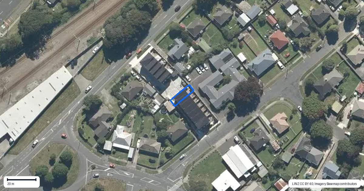 Property context map for 7/3 Sladden Street, Naenae, Lower Hutt