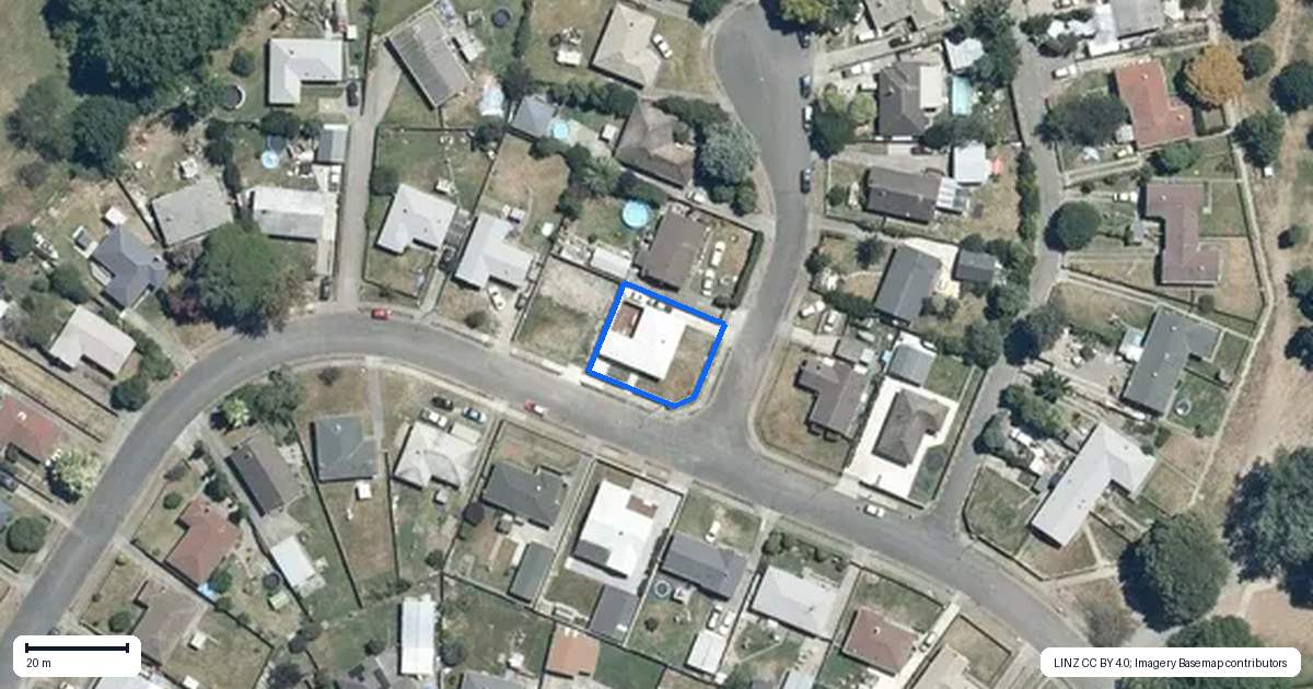 Property context map for 12 McDuff Place, Havelock North