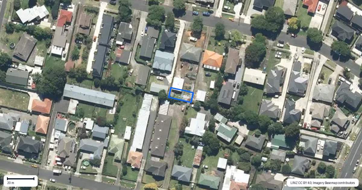 Property context map for 35F Hamilton Road, Papatoetoe, Auckland