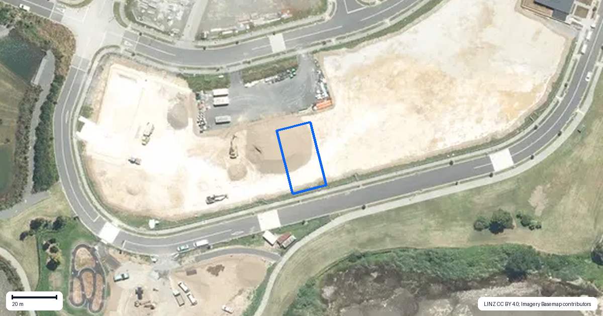 Property context map for 117 Waituarua Drive, Takanini, Auckland