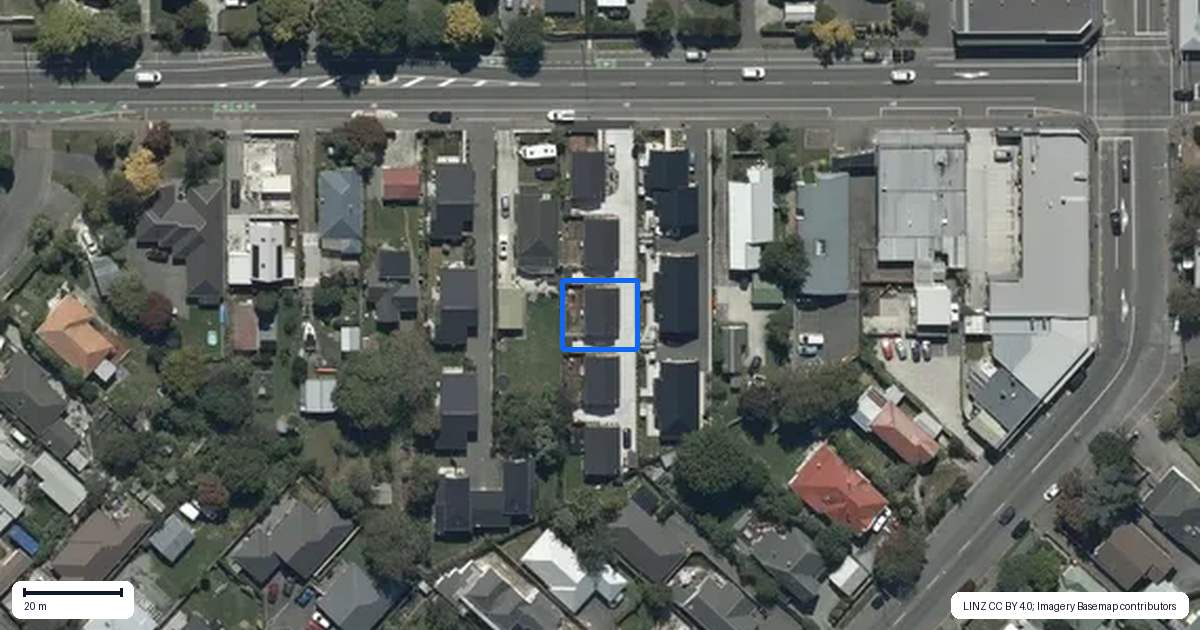 Property context map for 3/152 Woodham Road, Linwood, Christchurch